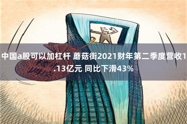 中国a股可以加杠杆 蘑菇街2021财年第二季度营收1.13亿元 同比下滑43%